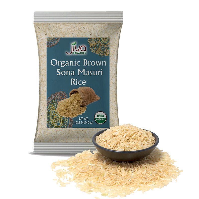 Jiva Organic Brown Sona Masoori Rice