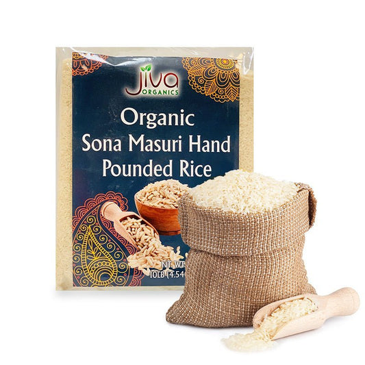 Jiva Organic Sona Masoori Rice Hand Pounded
