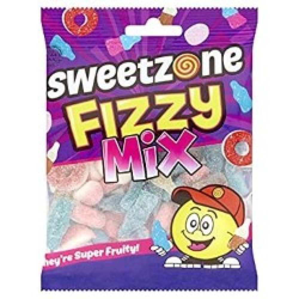 SWEETZONE FIZZY MIX JELLY 90 GM