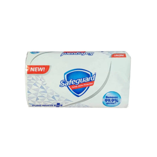 SAFEGUARD SOAP PURE WHITE MEDIUM SIZE 95 GM