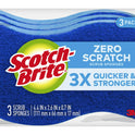 Scotch-Brite Zero Scratch Non-Scratch Scrub Sponges, 3 Scrubbing Sponges