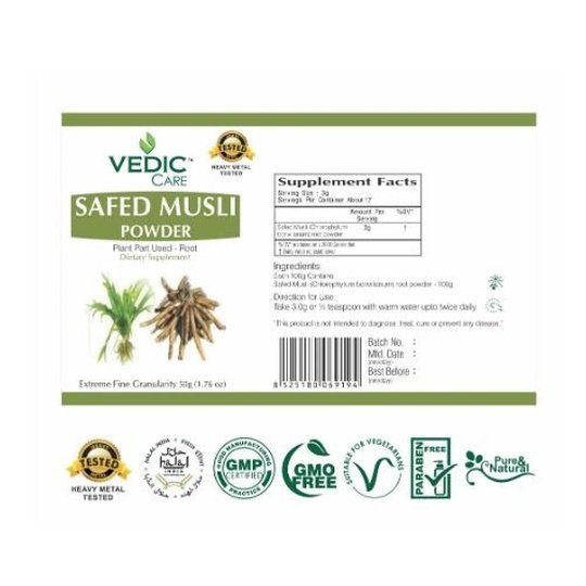 Vedic Safed Musli Powder