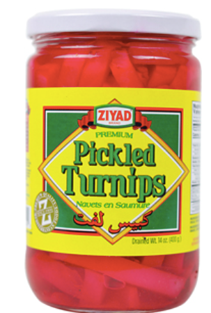 Ziyad Arabic Pickled Turnips, 14oz (396g)