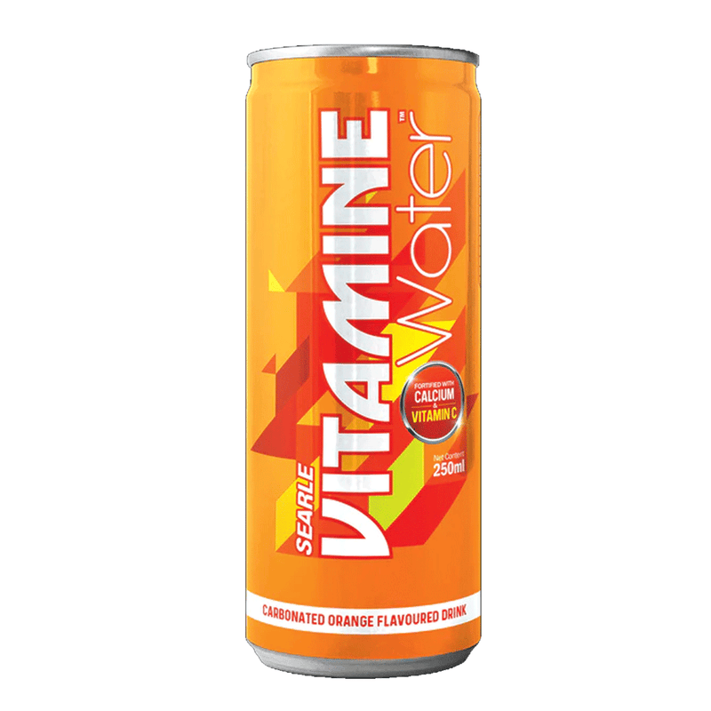 SEARLE VITAMINE WATER ORANGE CAN 250 ML