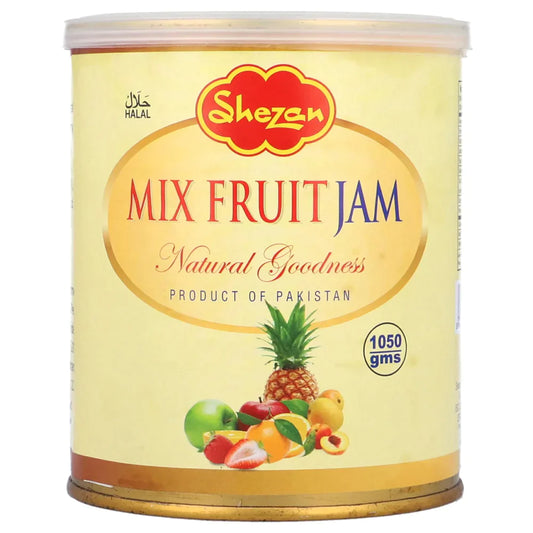 SHEZAN JAM MIXED FRUIT TIN 1050 GM