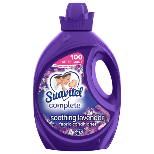 Suavitel Complete Fabric Conditioner, Soothing Lavender, 100 oz