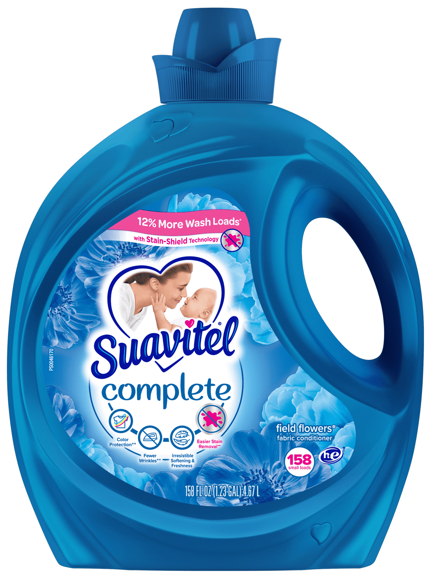 Suavitel Complete Fabric Softener Field Flowers, 158 oz