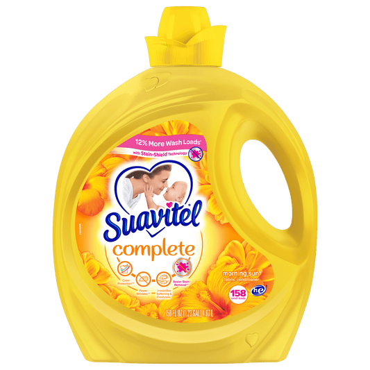 Suavitel Complete Fabric Softener Morning Sun, 158 oz