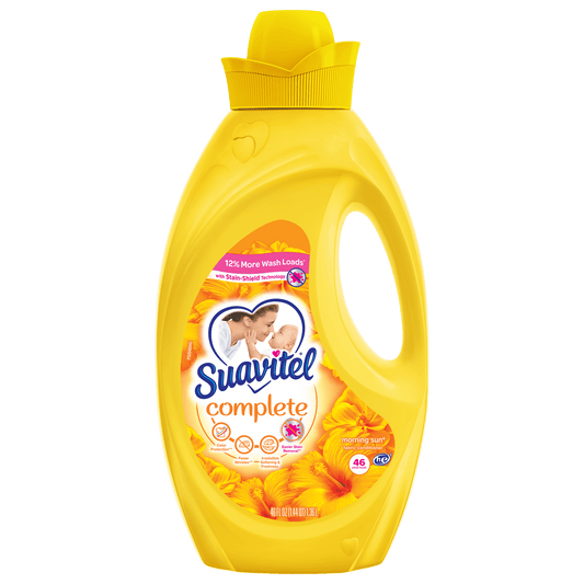 Suavitel Complete Fabric Softener Morning Sun, 46 Oz