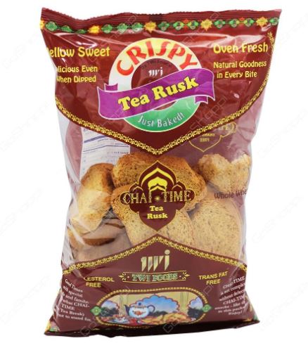 TWI - Crispy Tea Rusk Whole Wheat