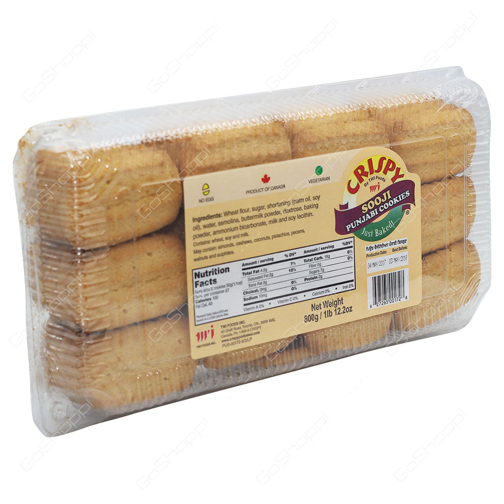 TWI - CRISPY SOOJI COOKIES