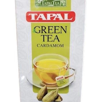 Tapal Green Tea Cardamom  (30 T-Bags)