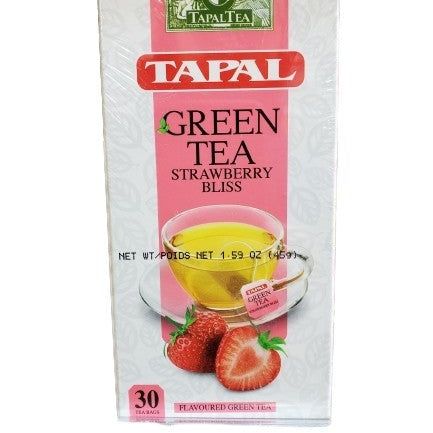 Tapal Green Tea Strawberry Bliss (30 T-Bags)