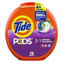 Tide Pods Laundry Detergent Soap Packs, Spring Meadow, 76 Ct