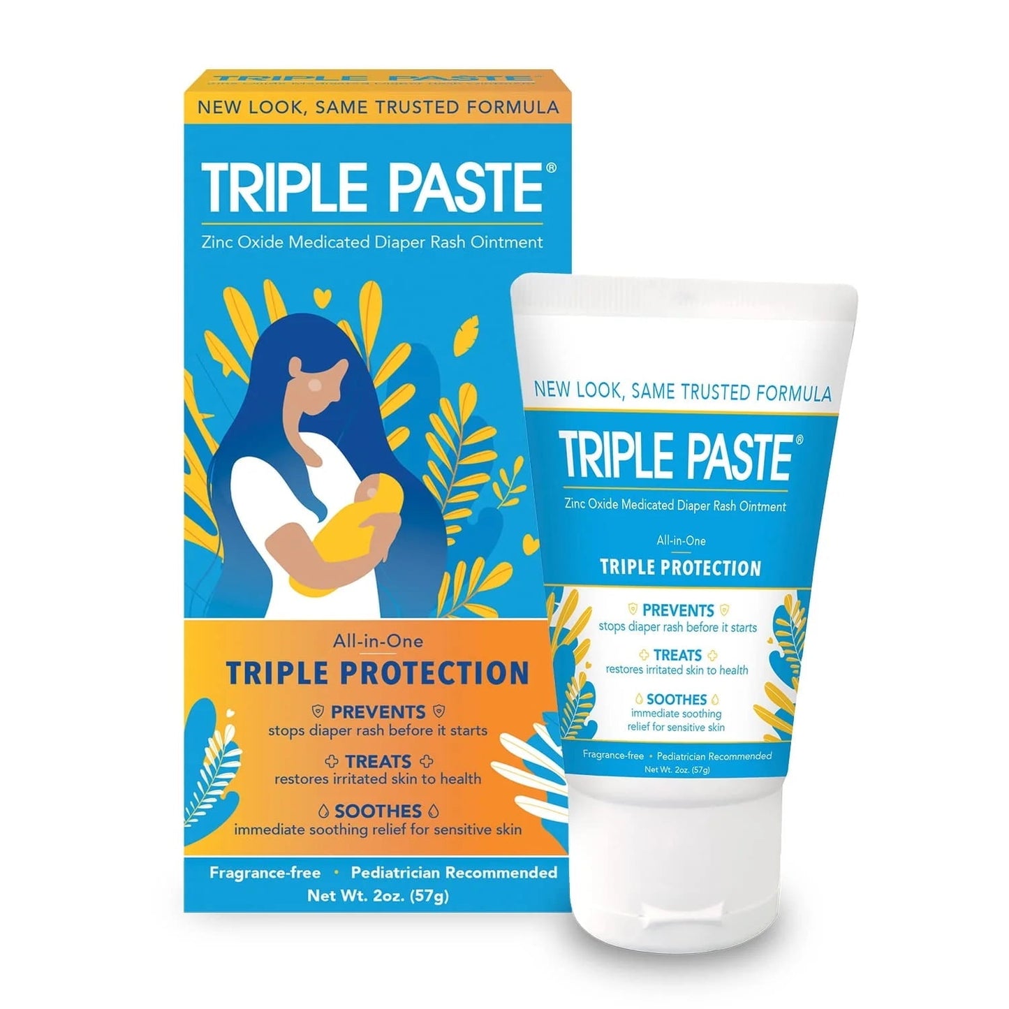 Triple Paste Diaper Rash Ointment 2 Oz