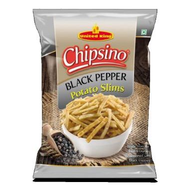 United King Chipsino Black Pepper Potato Slims