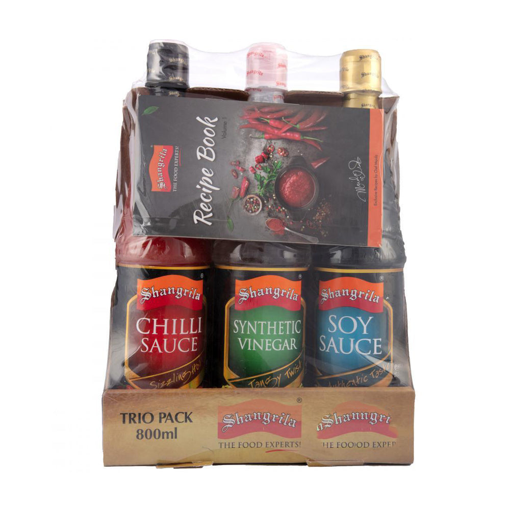 SHANGRILA SAUCE TRIO PACK 800 ML SAVE RS. 50 PACK