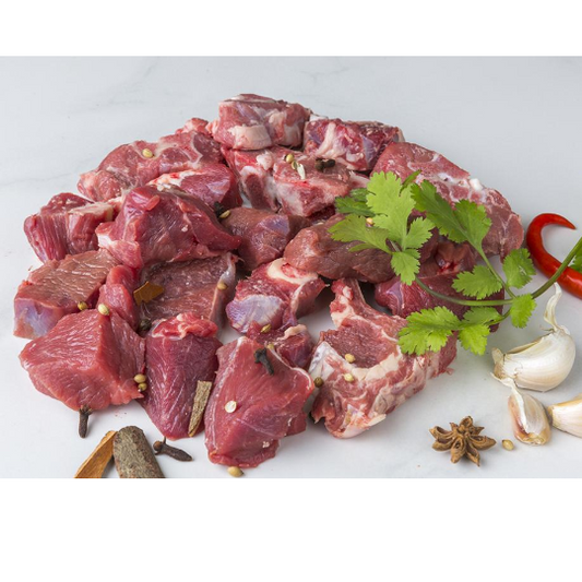 Diced Mixed Halal Lamb