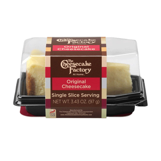 THE CHEESE CAKE FACTORY ORIGINAL CHEESE CAKE SINGLE SLICE