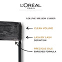LOREAL VOLUME MILLION LASHES MASCARA EXTRA BLACK 10.5 ML PC