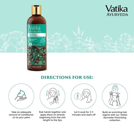 Vatika Ayurveda Volumizing Conditioner (For Kaphā)