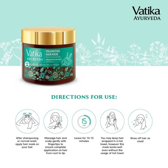 Vatika Ayurveda Volumizing Mask (For Kaphā)