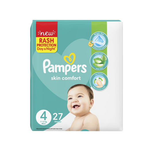 PAMPERS JUMBO PACK MAXI 4 7-12 KG 27 PCS