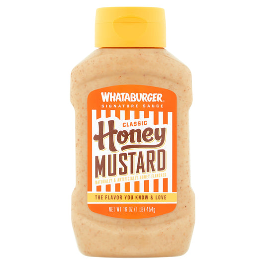 Whataburger Honey Mustard Sauce, 16 oz