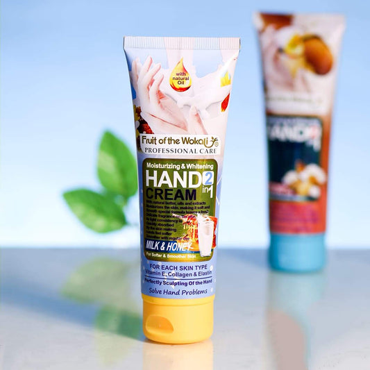 WOKALI HAND CREAM MILK N HONEY IR 130 ML WKL523