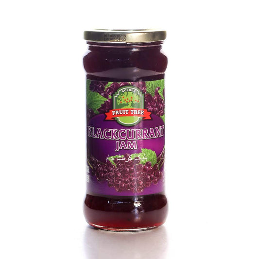 FRUIT TREE JAM BLACKCURRANT 440 GM