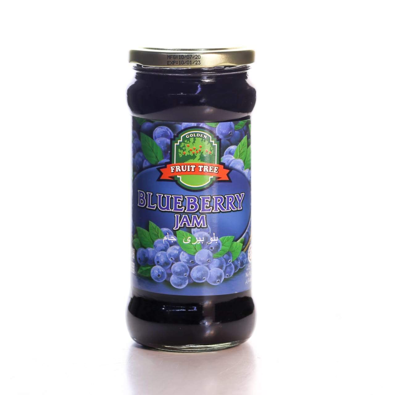 FRUIT TREE JAM BLUEBERRY 440 GM