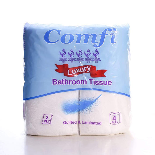 COMFI TISSUE LUXURY BATHROOM 2-PLY 4 PC