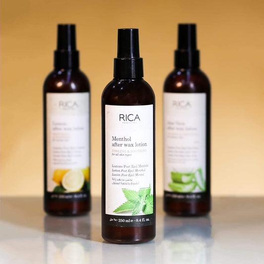 RICA MENTHOL AFTER WAX LOTION COOLING AND SOOTHING 250 ML