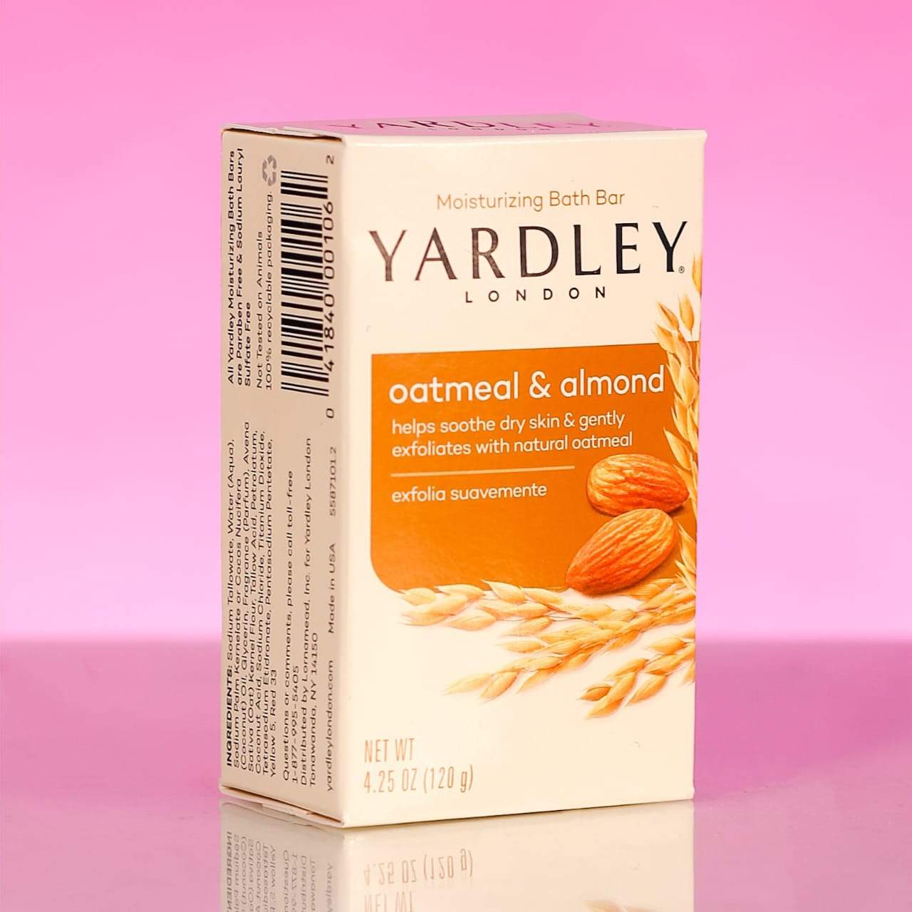 YARDLEY SOAP OATMEL & ALMOND 120 GM