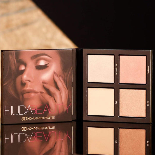HUDA BEAUTY 3D HIGHLIGHTER PALETTE GOLDEN SANDS EDITION  31.