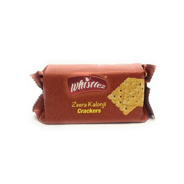 WHISTLEZ ZEERA KALONJI CRACKER SNACK PACK 24.6 GM