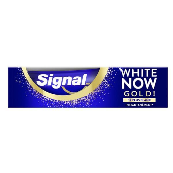 SIGNAL TOOTH PASTE WHITE NOW GOLD 75 ML