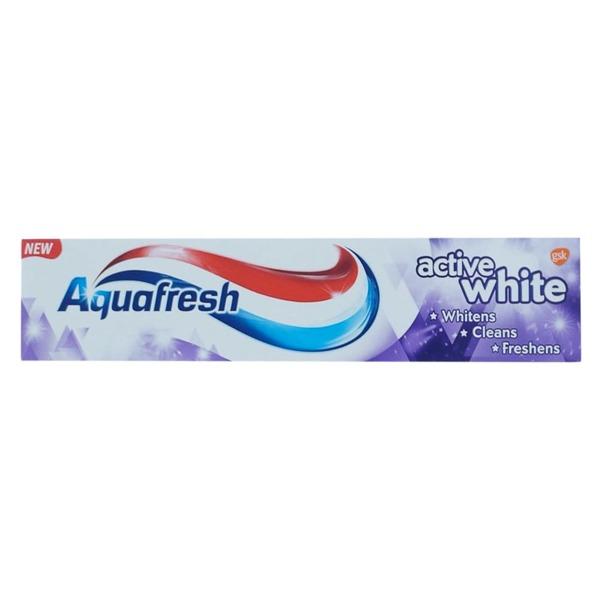 AQUAFRESH TOOTH PASTE ACTIVE WHITE 125 ML