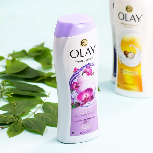 OLAY BODY WASH ORCHID AND BLACK CURRANT 650 ML BASIC