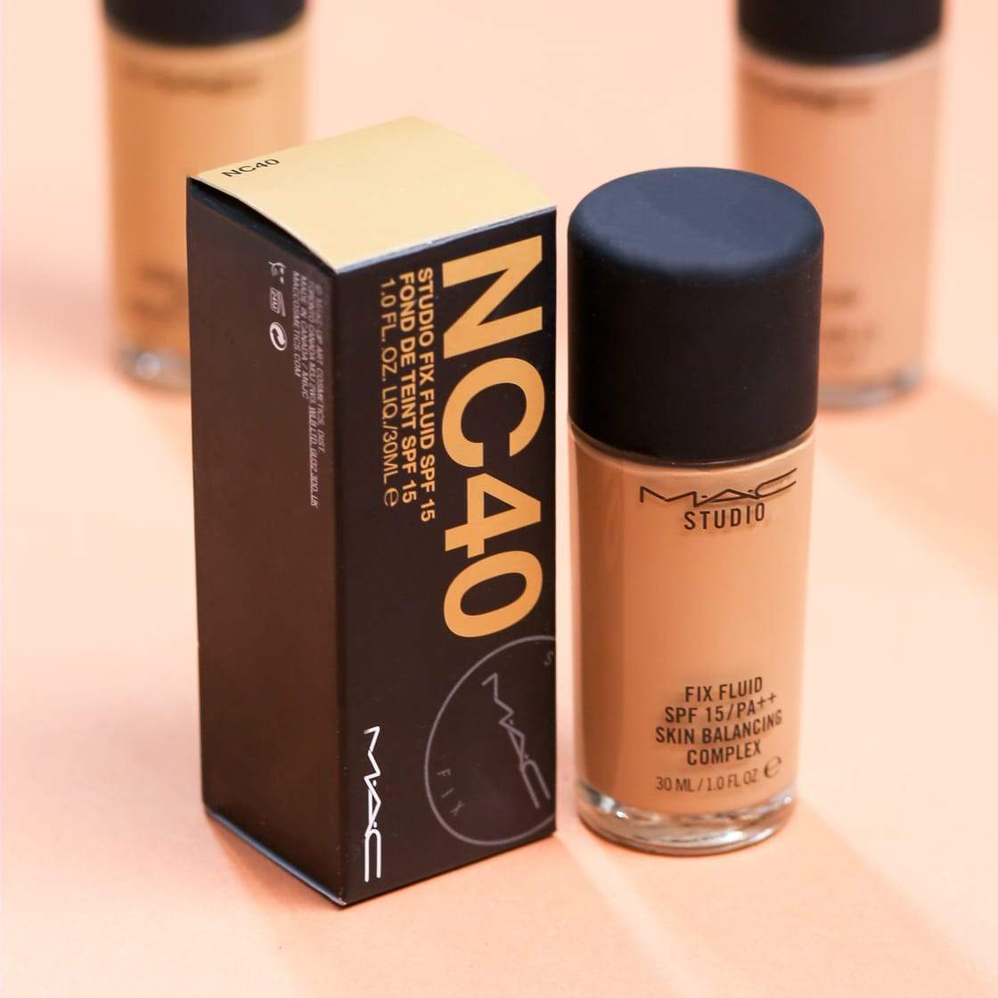 MAC STUDIO FIX FLUID SPF 15 NC40 30 ML