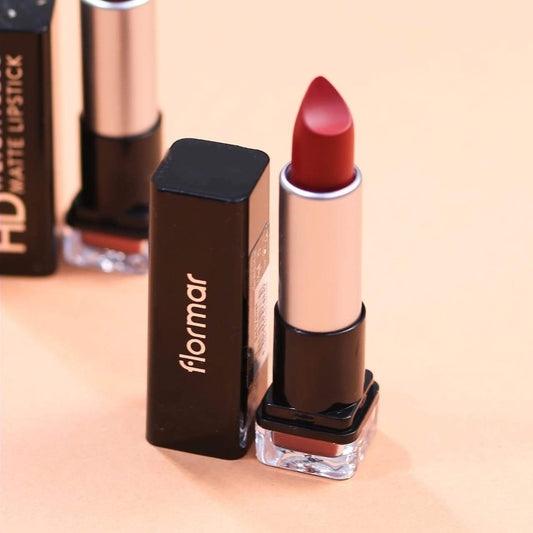 FLORMAR 08 RED VELVET HD MATTE LIPS  PC