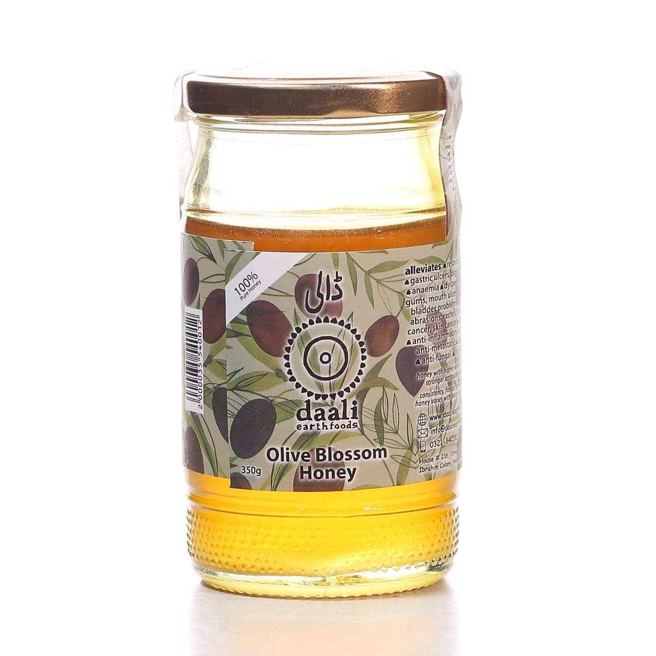 DAALI OLIVE BLOSSOM HONEY 350 GM PC