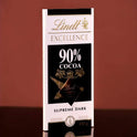 LINDT EXCELLENCE DARK CHOCOLATE 90% COCOA 100 GM BASIC