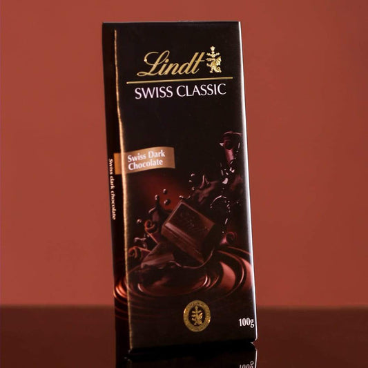 LINDT SWISS CHOCOLATE DARK FLAVOUR 100 GM