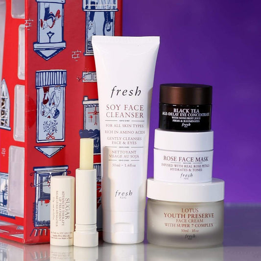 FRESH EVER GREEN ROUTINE GIVE YOU SLEEPING BEAUTY SKIN