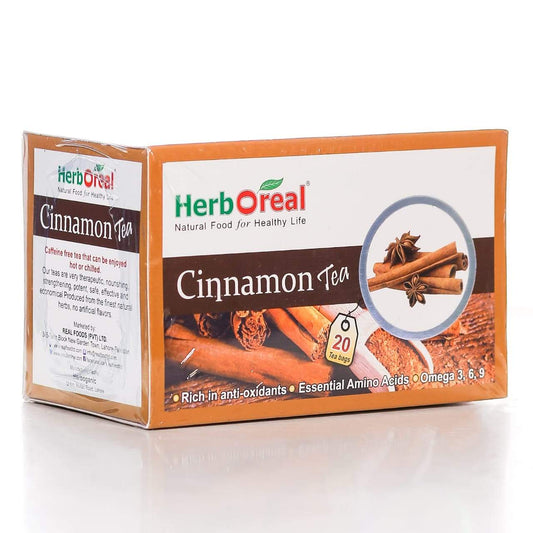 HERB OREAL CINNAMON TEA BAGS  20 PCS