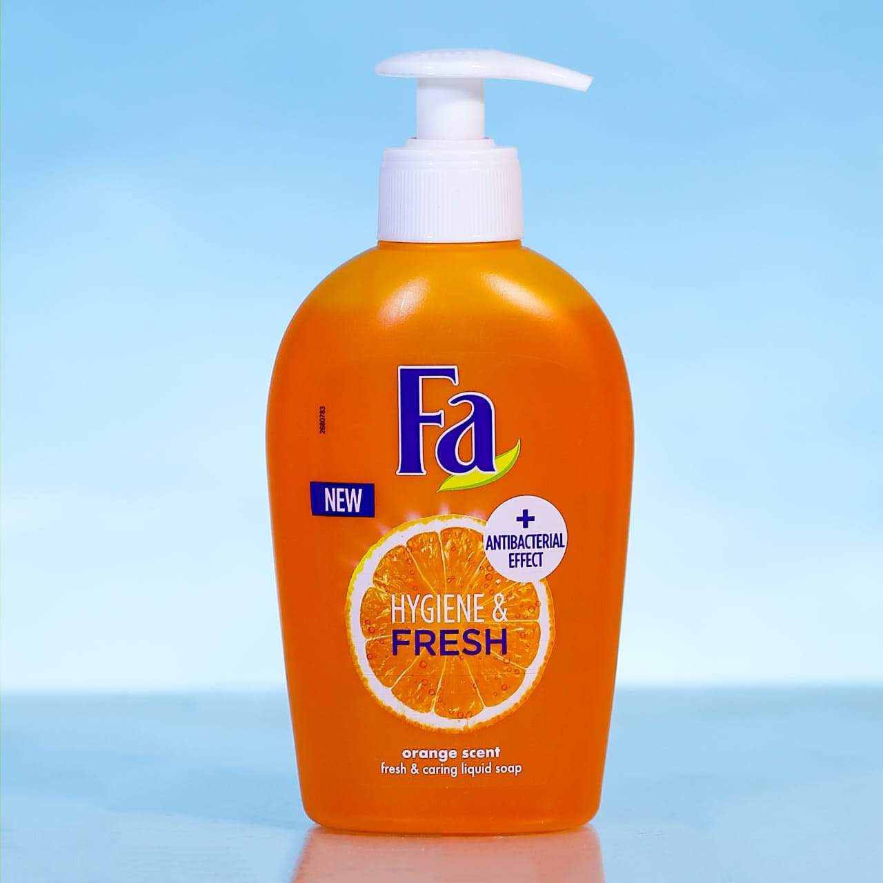 FA LIQUID SOAP ORANGE SCENT HYGIENE & FRESH 250 ML