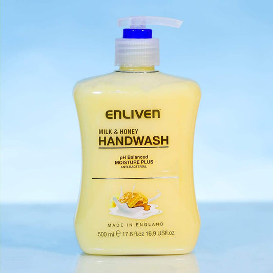 ENLIVEN HAND WASH MILK AND HONEY 500 ML BASIC