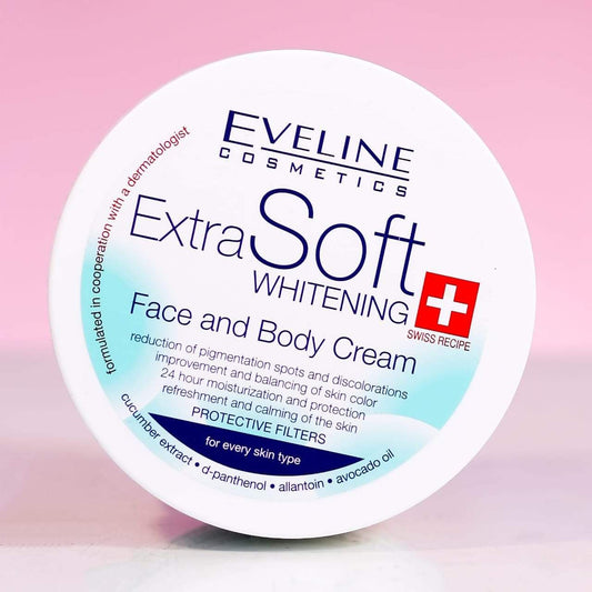 EVELINE FACE & BODY EXTRA SOFT WHITENING CREAM 200 ML