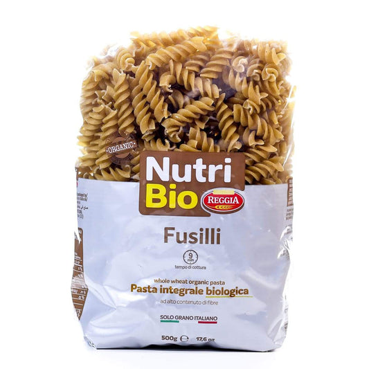 REGGIA PASTA NUTRI BIO FUSILLI ORGANIC 500 GM